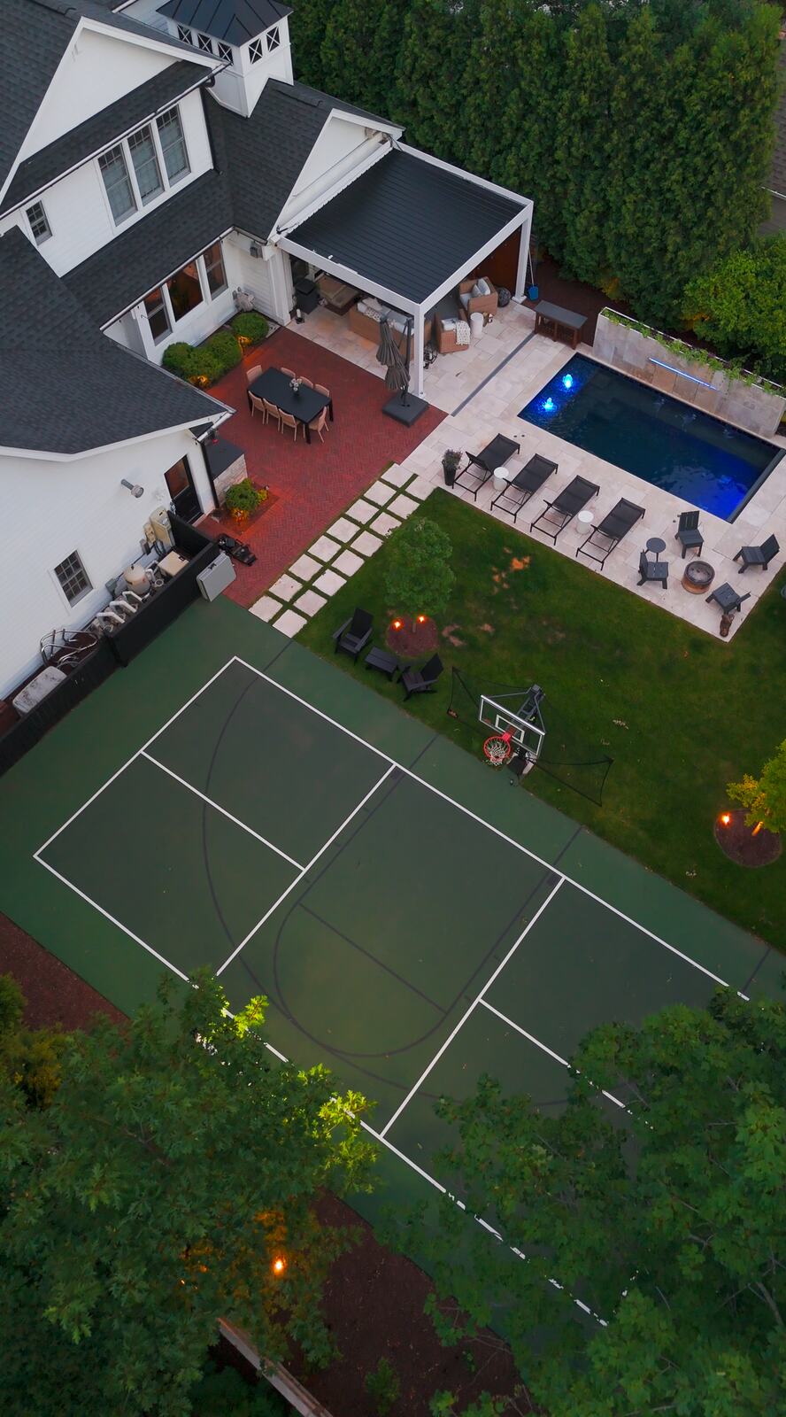 Green Grass Landscape project in Elmhurst, IL