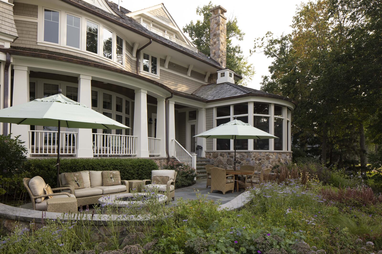 Landscape enhancements in Glen Ellyn, IL