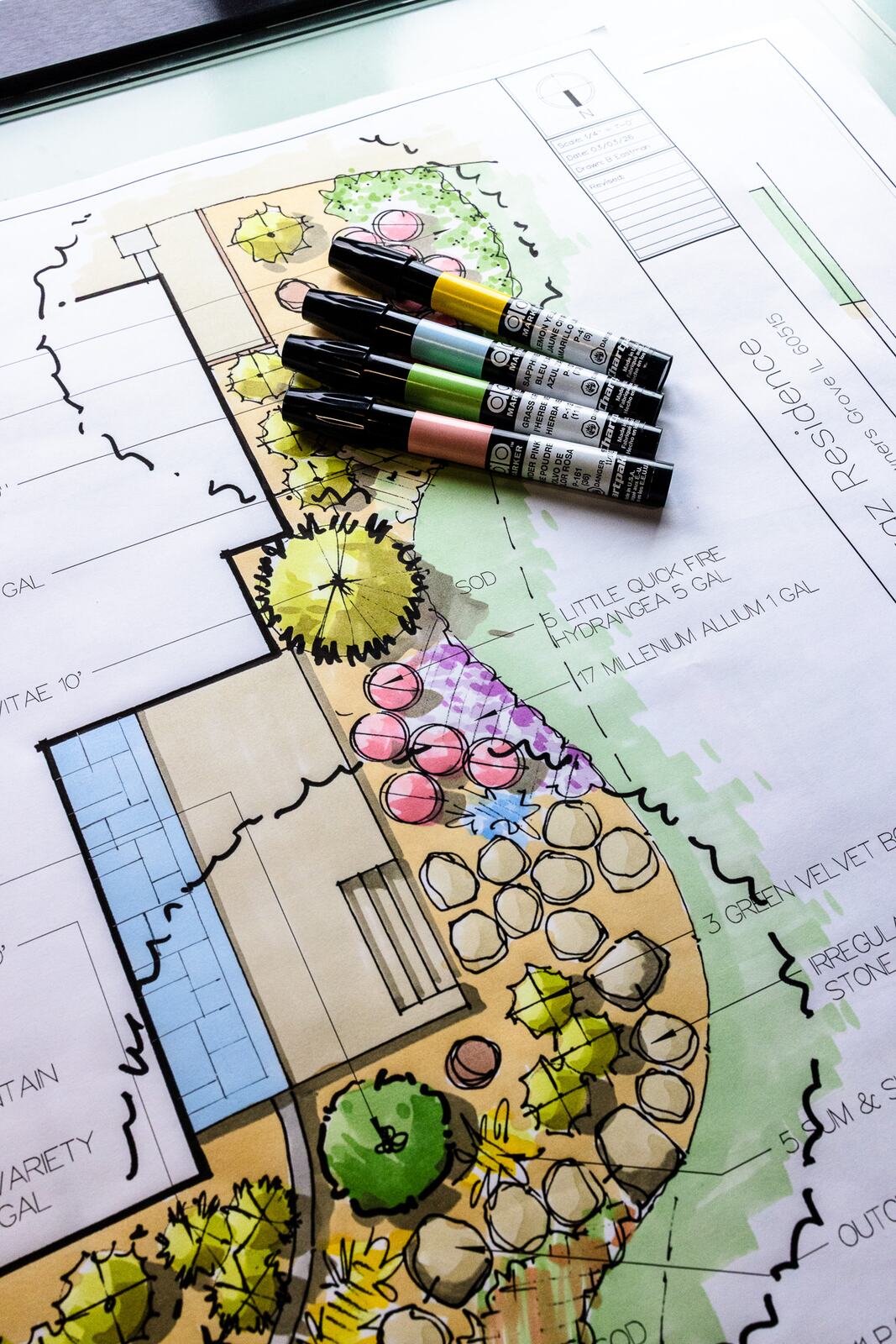 Green Grass Landscape design and build process — Green Grass Landscape, Chicago's western suburbs