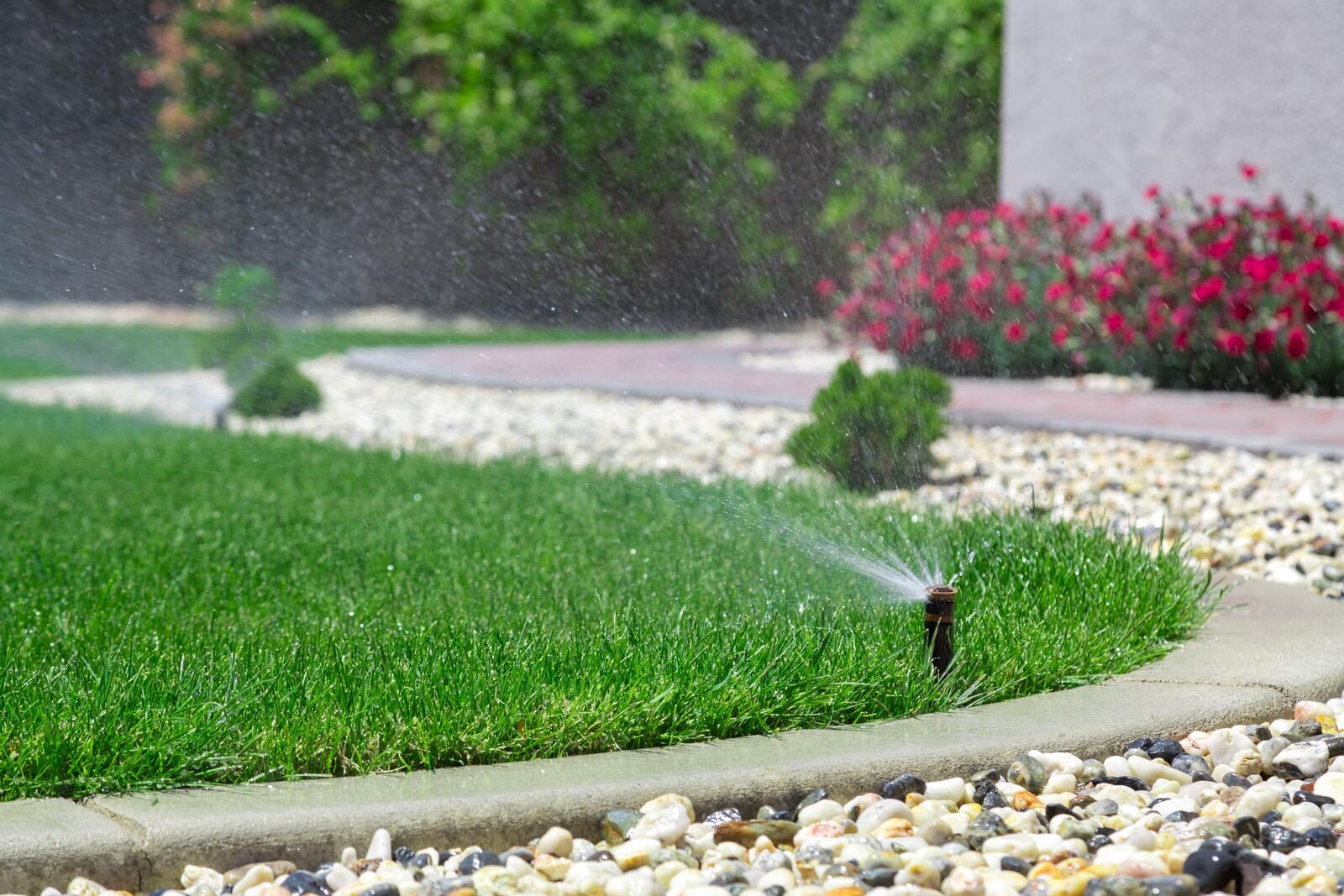 Irrigation system service — Green Grass Landscape, Chicago's western suburbs