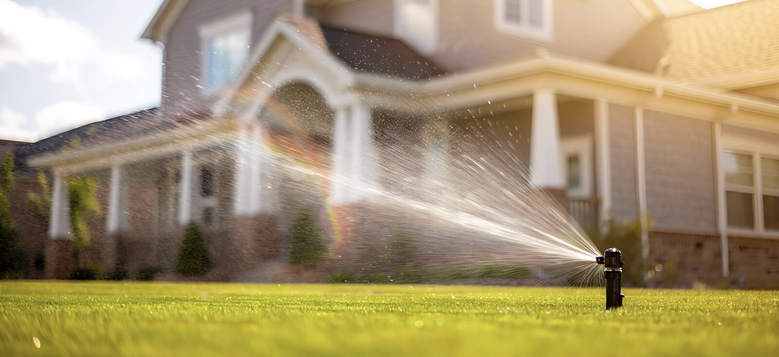 Irrigation system service — Green Grass Landscape, Chicago's western suburbs