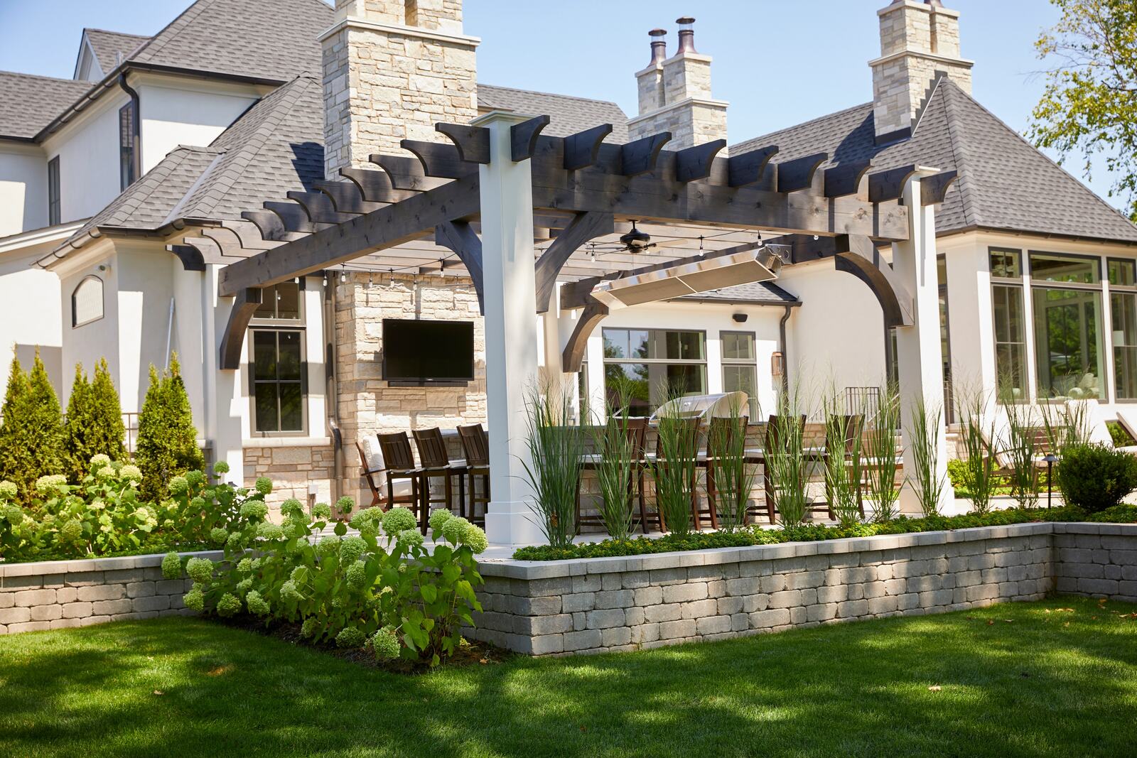 Green Grass Landscape project in Overview, IL