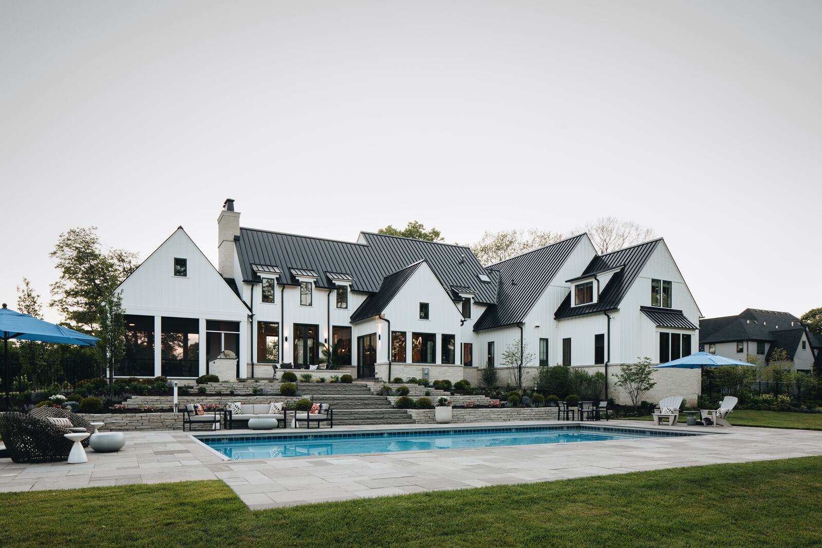 Country Club Living — Green Grass Landscape, Chicago's western suburbs